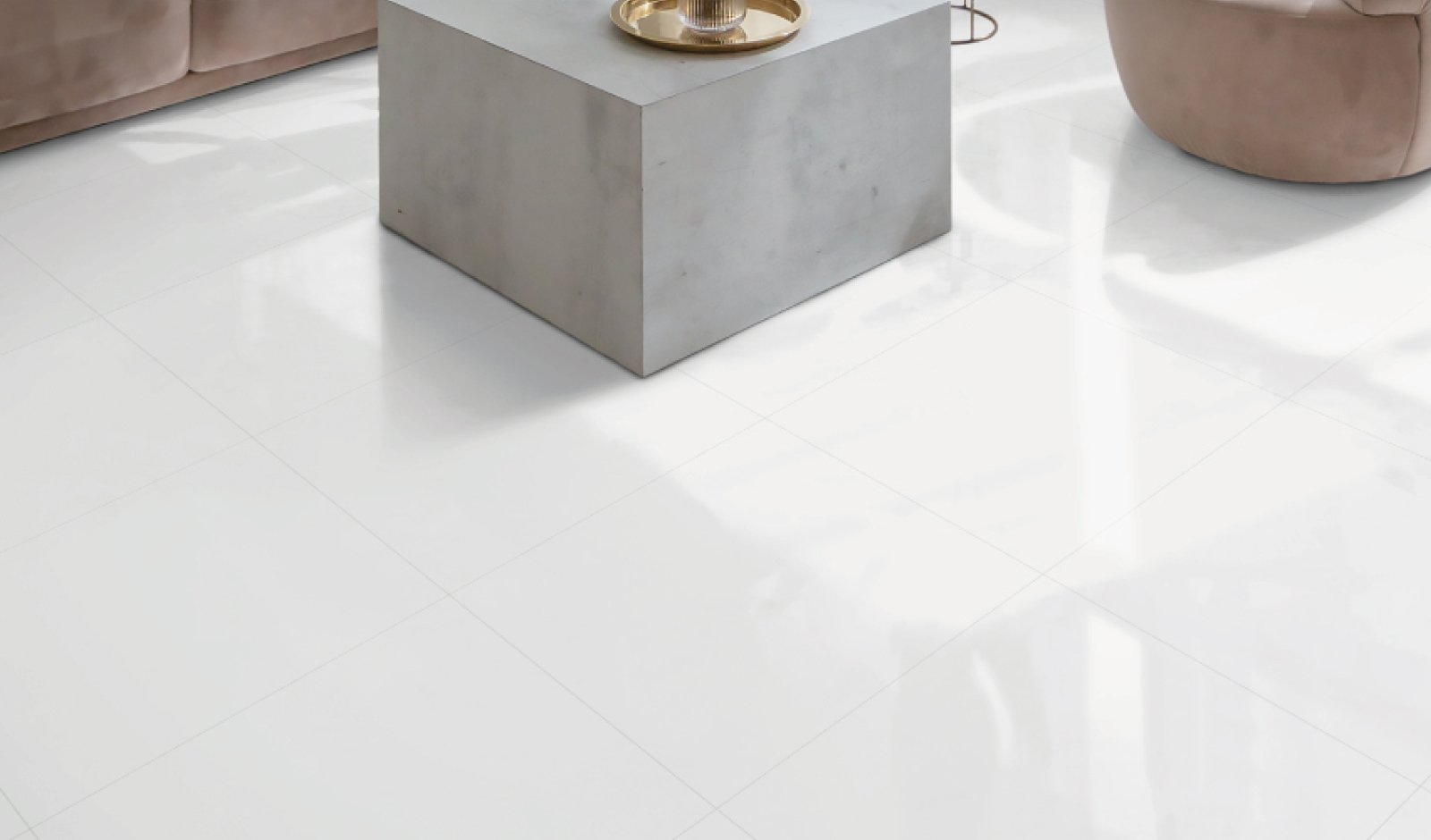 60X60 BRANCO RECT CJ 1.44 M2