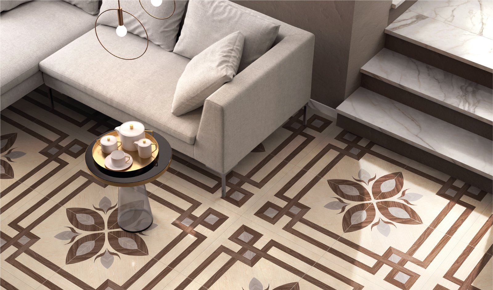 43X43 FIORI BEIGE CJ 1.90 M2