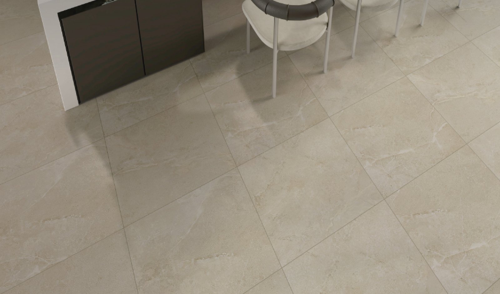 60X60 BAY WHITE RECT CJ 1.44 M2