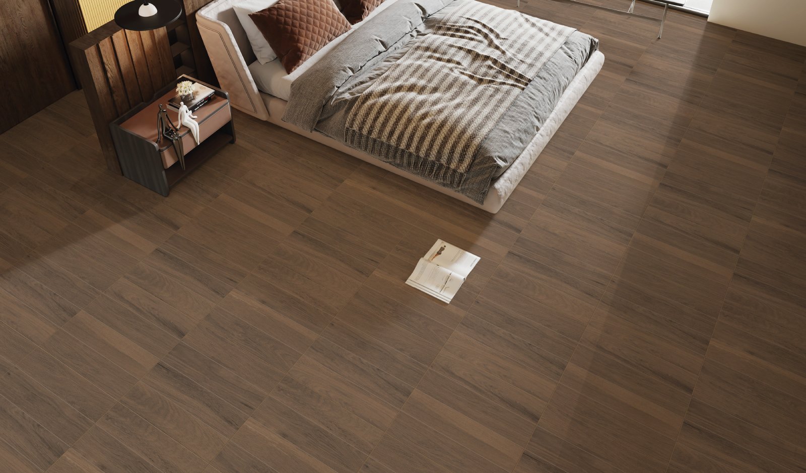 OLMO CAOBA 45X45