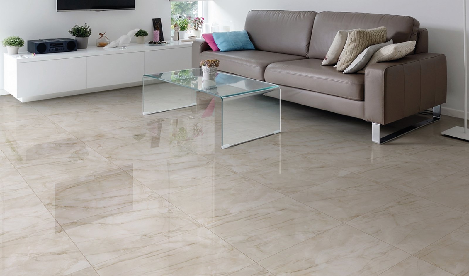60X60 RUMI BEIGE RECT CJ 1.44 M2
