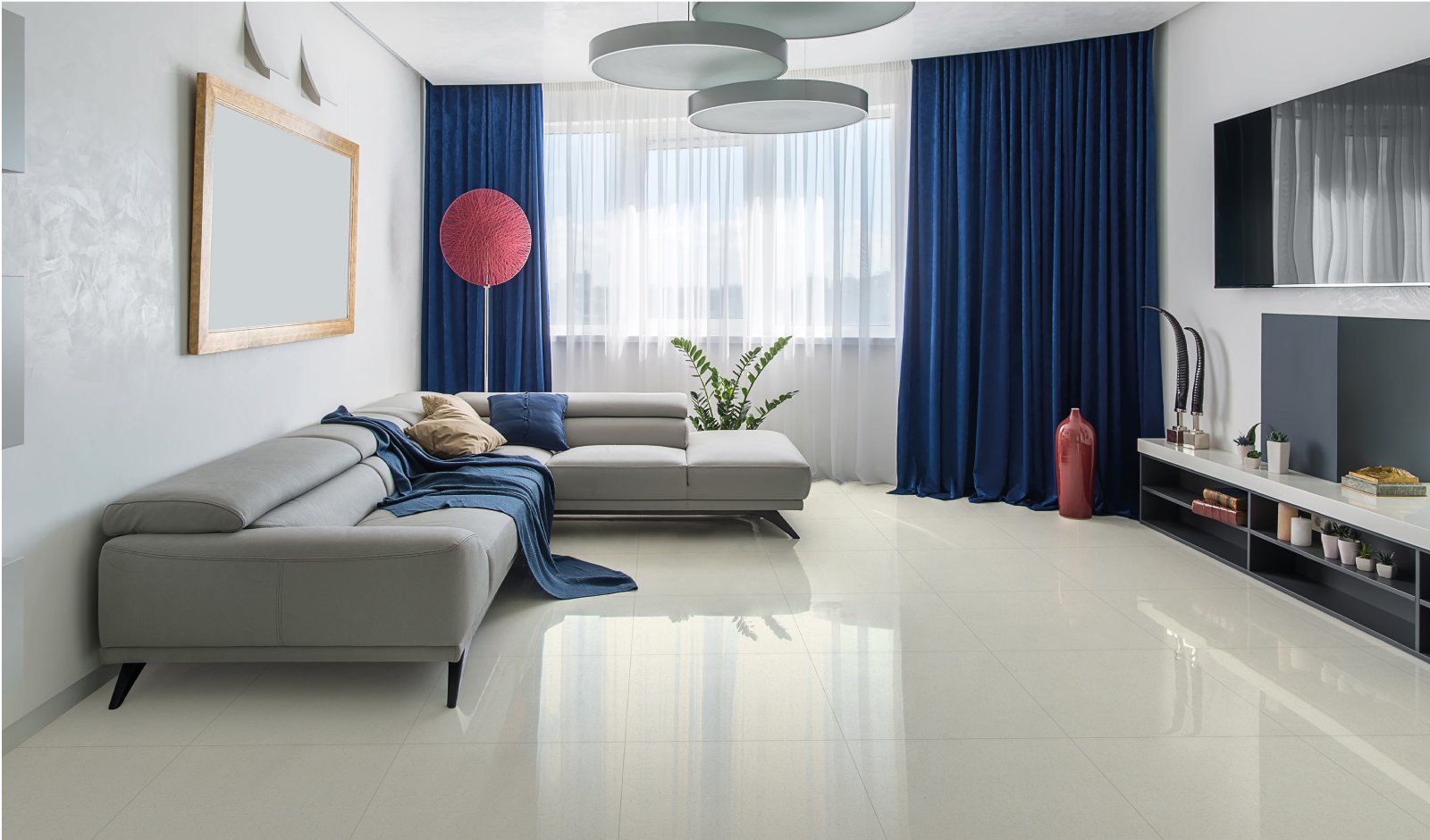 60X60 MISURI WHITE RECT CJ 1.44 M2