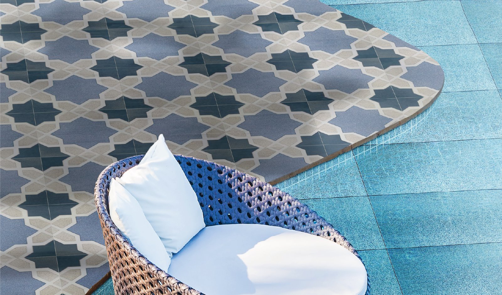PERSA AZUL 45X45